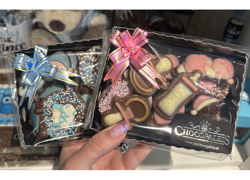 Geboorte chocolade