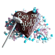 Gender reveal hart