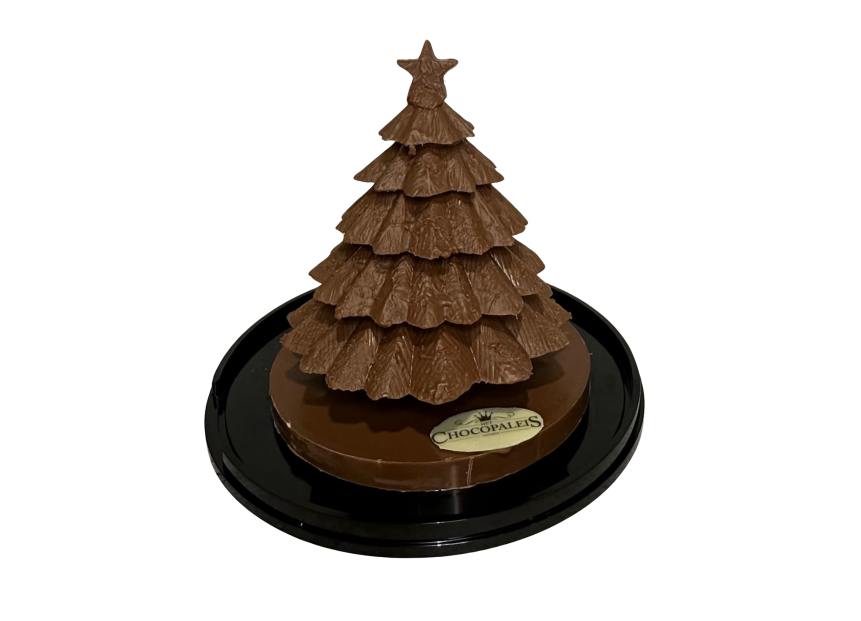 Stolp met kerstboom Stolp met kerstboom