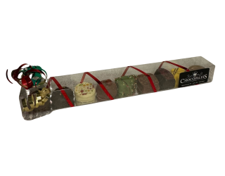 Koker met kerst bonbons