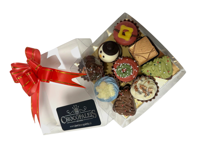 Geschenkverpakking kerst bonbons