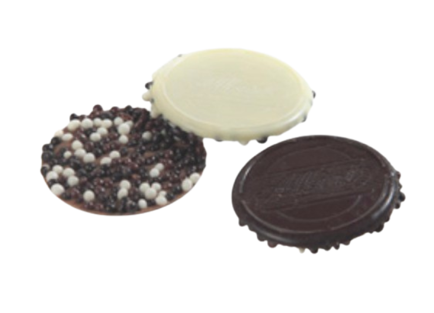 Knapperige crispy chocolade flikken