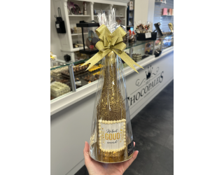 Champange fles 'Jij bent goud waard'