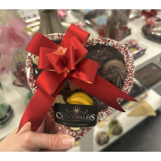 Hart gevuld met bonbons