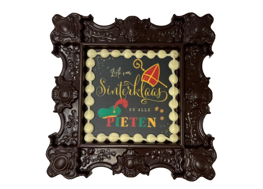 Lijstje met sinterklaas afbeelding Lijstje met sinterklaas afbeelding