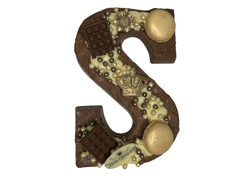 Luxe chocolade letter
