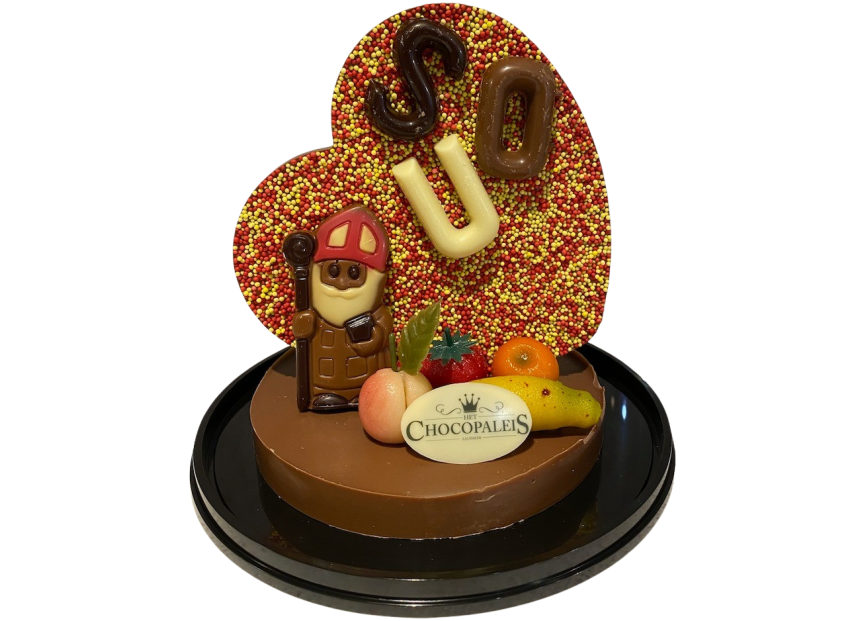 Stolp met hart in sinterklaas thema