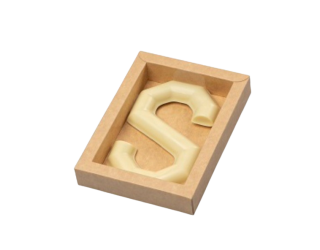 Vegan & lactose vrije 160 gram letter