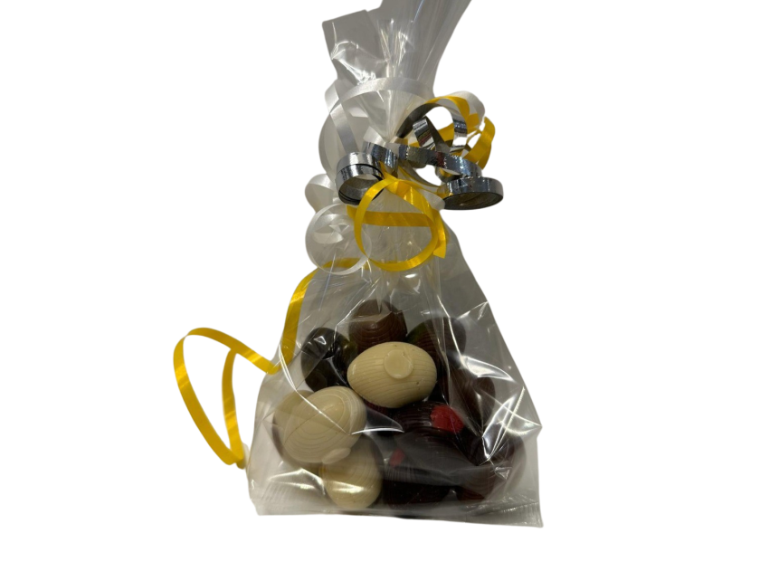 Zakje met vegan & lactose vrije paas eitjes