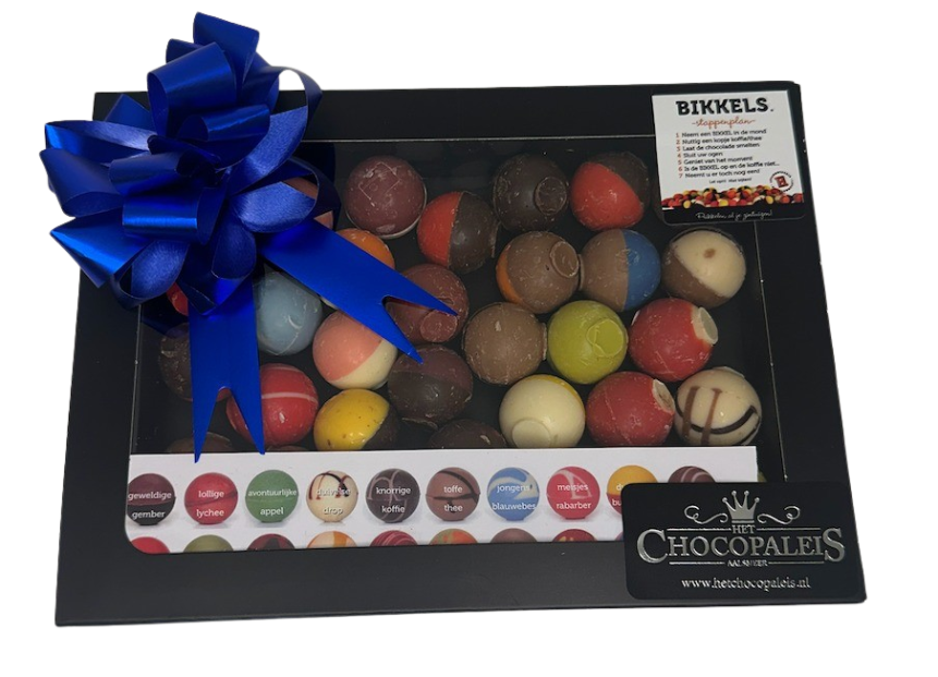Grote cadeauverpakking met bikkels