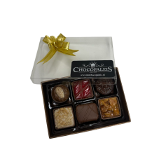 6- vaks bonbon doosje