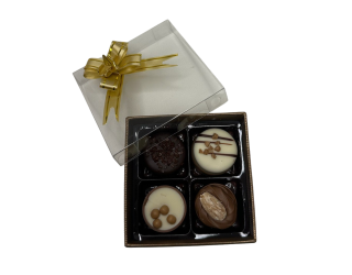 4- vaks bonbon doosje