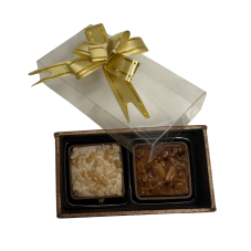2- vaks bonbon doosje