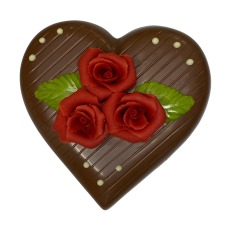 Dubbel hart gevuld met bonbons